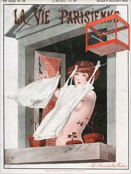 La Vie Parisienne 1924 1920s France Georges Leonnec magazines illustrations erotica