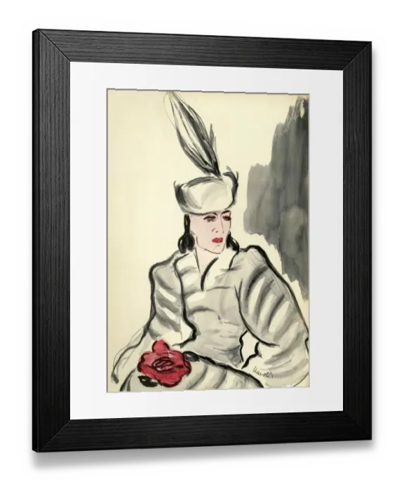 Framed Print : Womens Fashion 1930s 1939 1930s UK portraits womens Framed Print : Womens Fashion 1930s 1939 1930s UK portraits womens