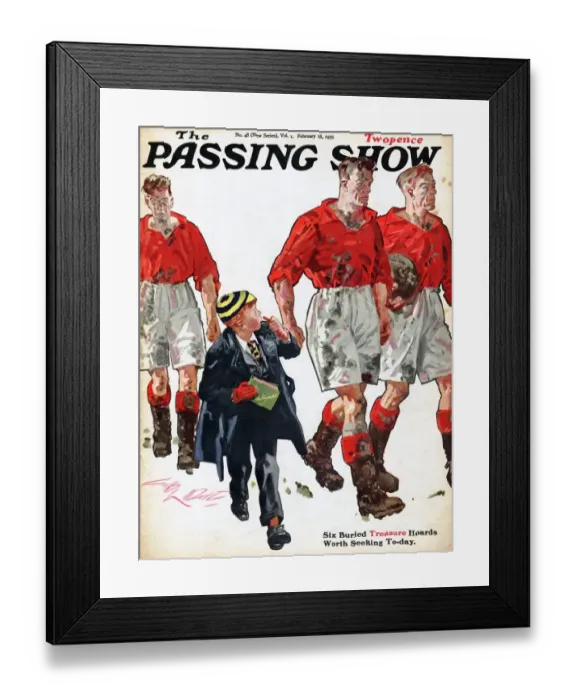 Framed Print : 1930s, UK, The Passing Show, Magazine Cover Framed Print : 1930s, UK, The Passing Show, Magazine Cover