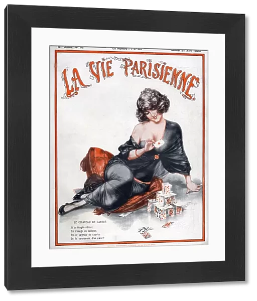 La Vie Parisienne 1923 1920s France C Herouard illustrations magazines playing cards