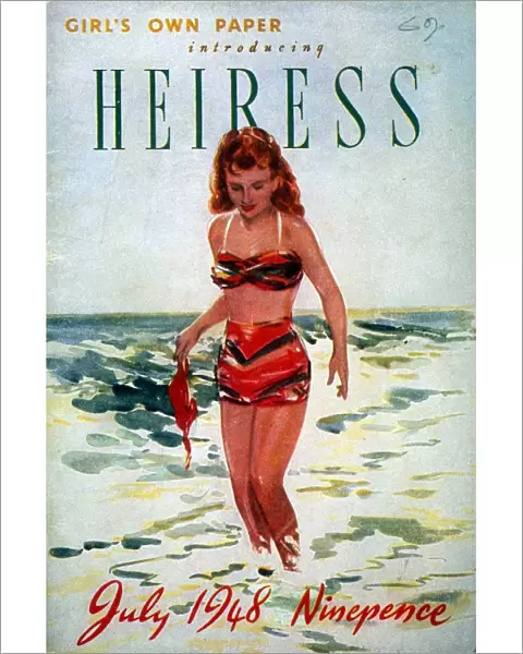 Heiress 1940s USA holidays beaches seaside swimwear swim suits swimming costumes