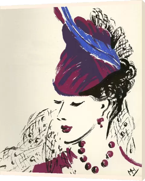 Womens Fashion 1930s 1939 1930s UK portraits womens hats