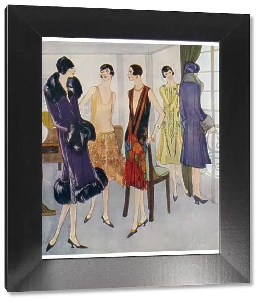 1920s Fashion 1925 1920s UK womens dresses coats