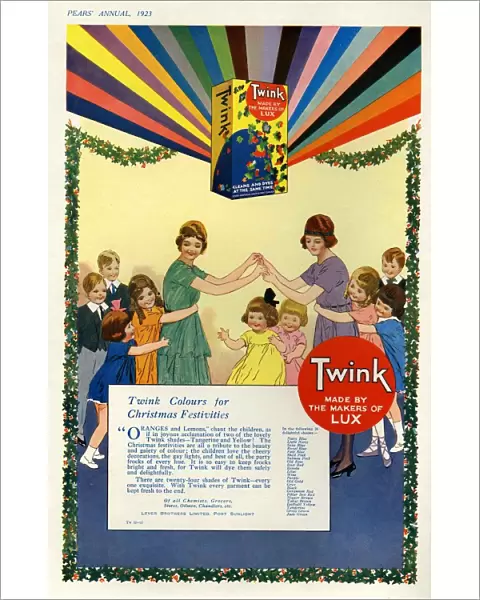 Twink 1923 1920s UK cc lux washing powders detergent