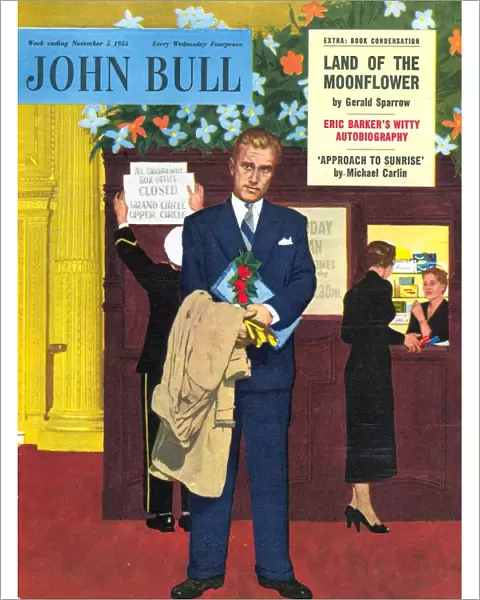 John Bull 1950s UK dating waiting stood-up magazines