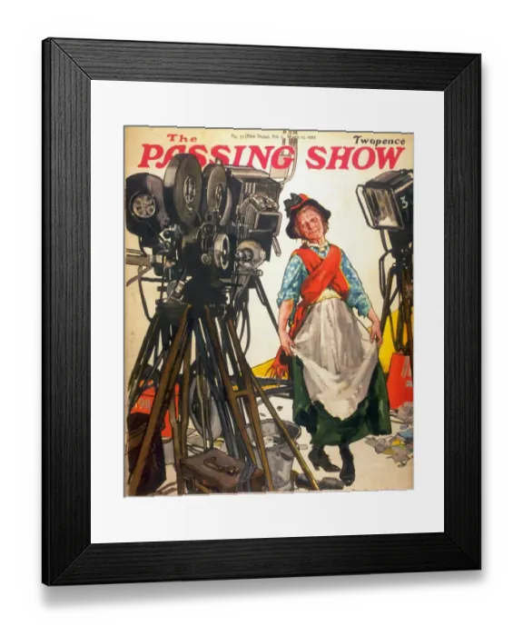 Framed Print : 1930s, UK, The Passing Show, Magazine Cover Framed Print : 1930s, UK, The Passing Show, Magazine Cover
