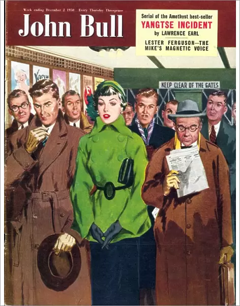 John Bull 1950s UK love lifts elevators magazines