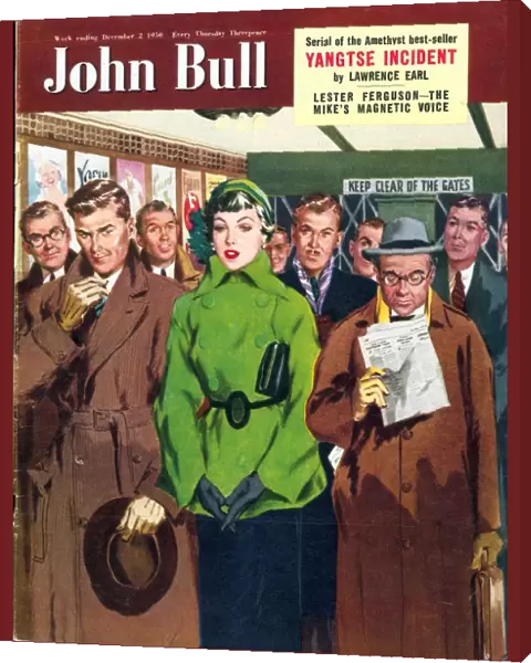 John Bull 1950s UK love lifts elevators magazines