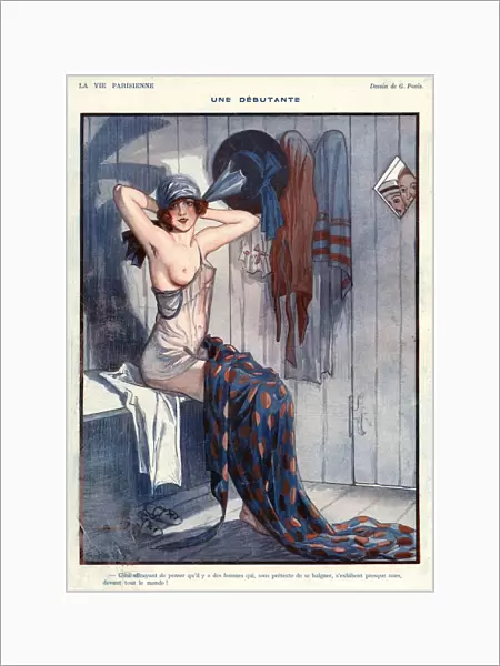 La Vie Parisienne 1919 1920s France Georges Pavis illustrations erotica underarm