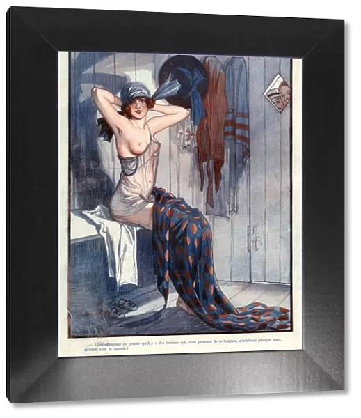 La Vie Parisienne 1919 1920s France Georges Pavis illustrations erotica underarm
