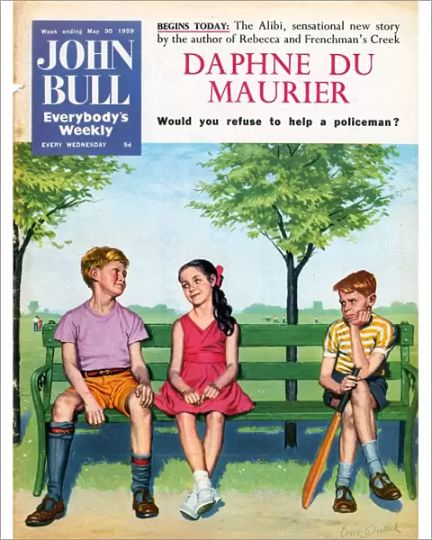 John Bull 1950s UK love cricket magazines