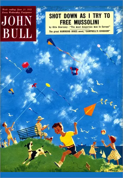 John Bull 1950s UK kites children games magazines