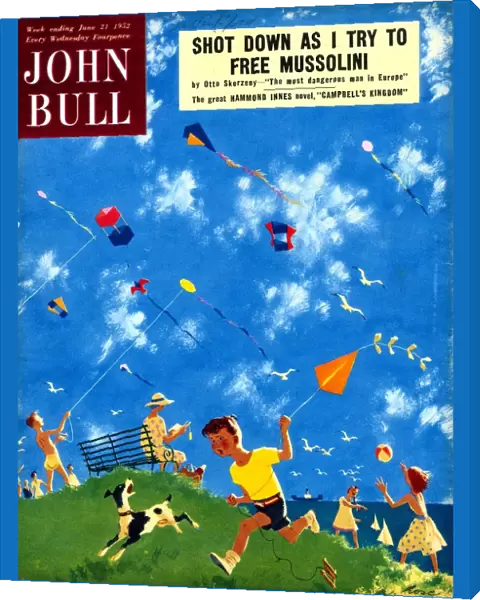 John Bull 1950s UK kites children games magazines