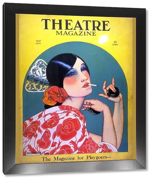 Theatre 1920s USA spain spanish senorita instruments castanettes magazines art deco