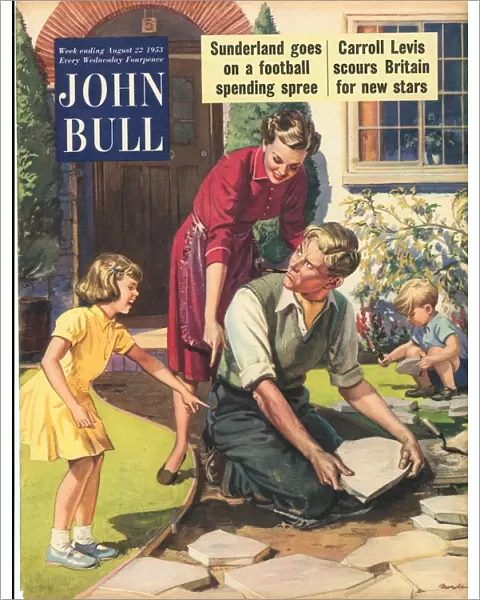 John Bull 1950s UK diy magazines do it yourself family
