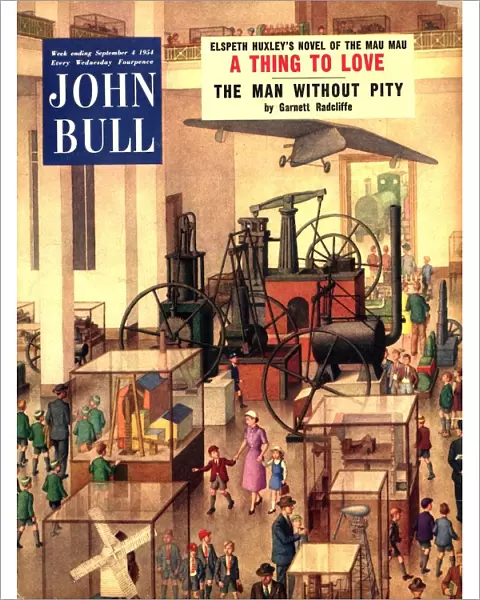 John Bull 1950s UK art museums the science magazines