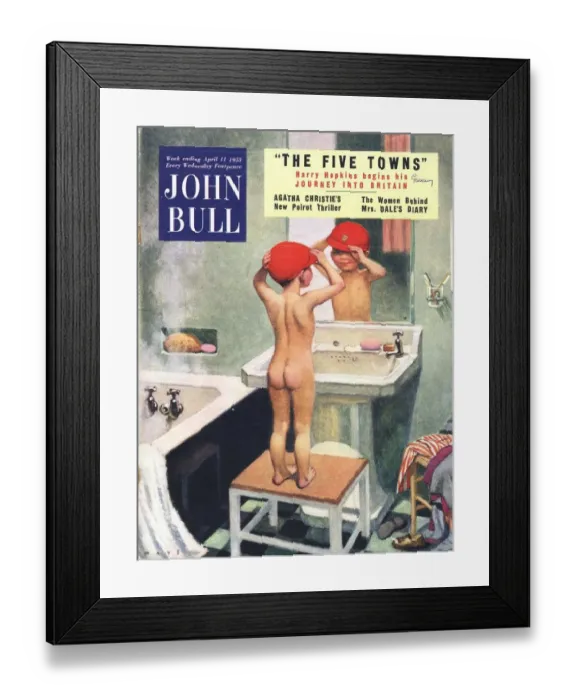 Framed Print : John Bull 1950s UK school uniforms magazines Framed Print : John Bull 1950s UK school uniforms magazines