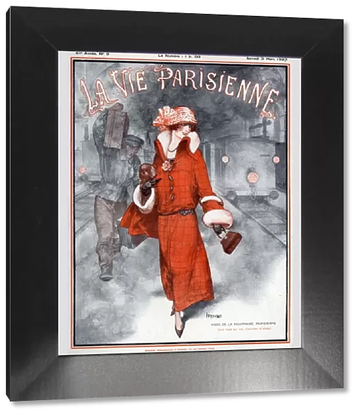 La Vie Parisienne 1923 1920s France CHerouard illustrations magazines womens hats