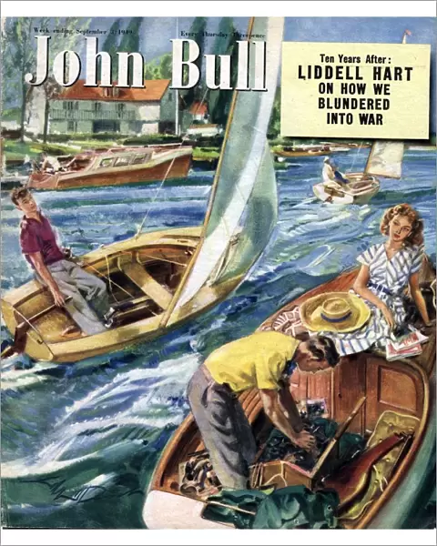 John Bull 1949 1940s UK sailing boats magazines