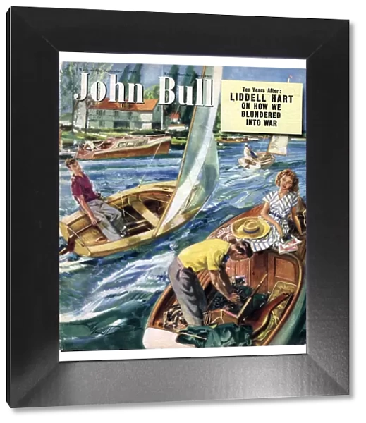 John Bull 1949 1940s UK sailing boats magazines