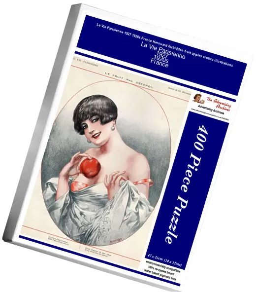 La Vie Parisienne 1927 1920s France Herouard forbidden fruit apples erotica illustrations