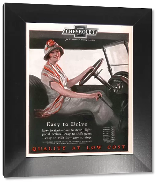 Chevrolet 1920s USA women woman drivers driving cars