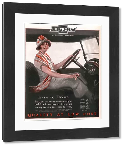 Chevrolet 1920s USA women woman drivers driving cars