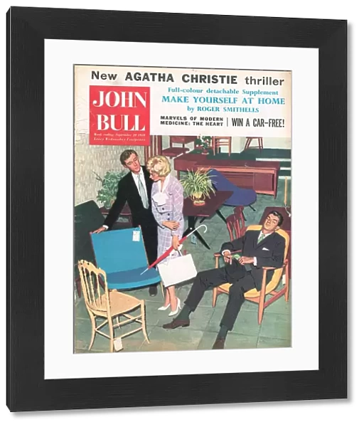 John Bull 1958 1950s UK furniture shopping shops magazines