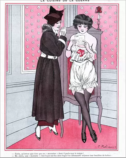 La Vie Parisienne 1910s France glamour erotica underwear affairs valentines reading