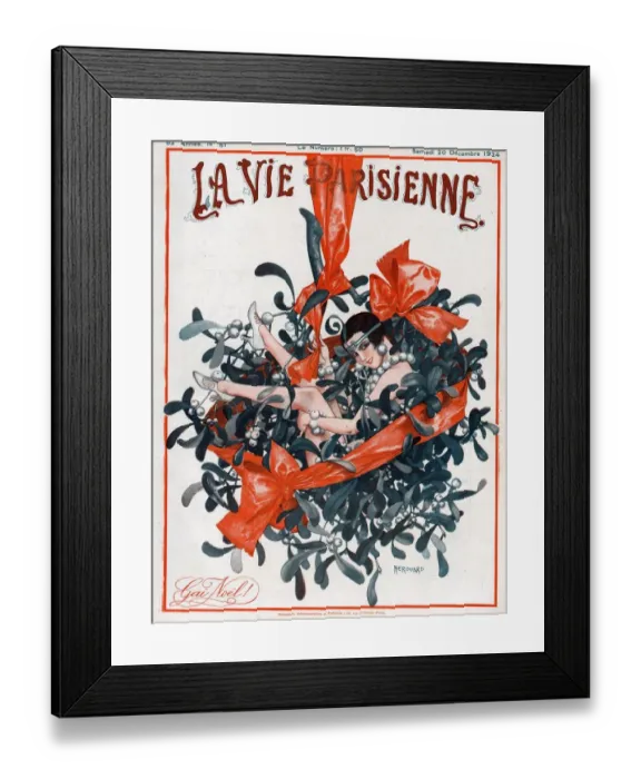 Framed Print : La Vie Parisienne 1924 1920s France Cheri Herouard magazines illustrations erotica