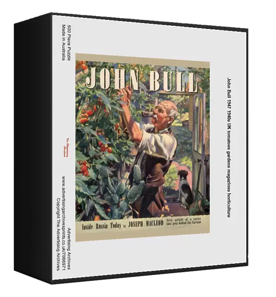 John Bull 1947 1940s UK tomatoes gardens magazines horticulture