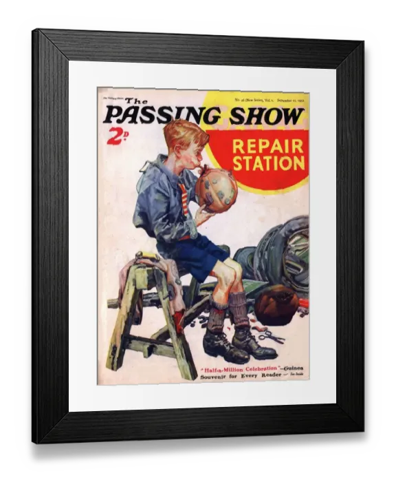 Framed Print : 1930s, UK, The Passing Show, Magazine Cover