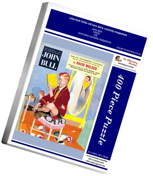 John Bull 1950s UK love diary curiosity magazines