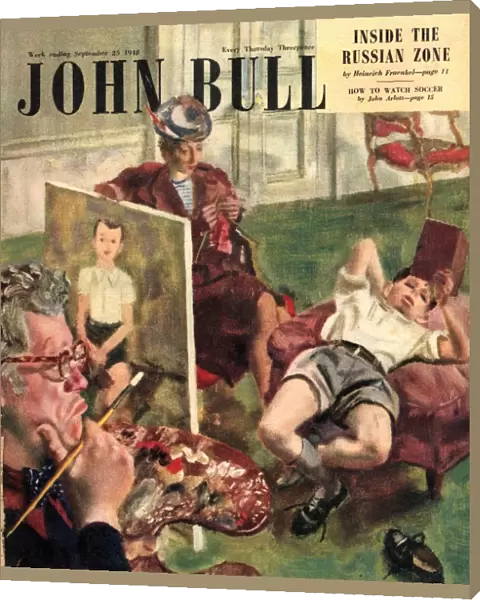 John Bull 1948 1940s UK artists painters magazines
