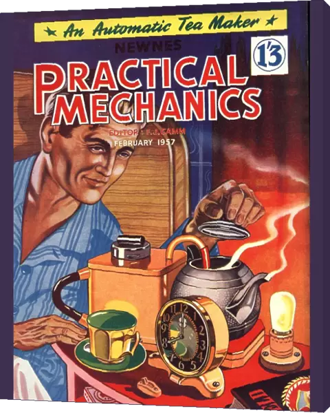 Practical Mechanics 1950s UK diy breakfast kettles tea makers magazines gadgets do