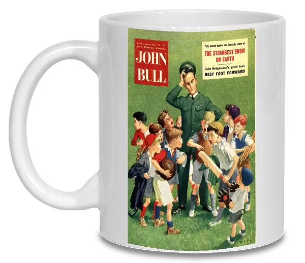 John Bull 1950s UK football cricket magazines