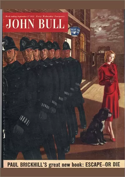 John Bull 1952 1950s UK police magazines