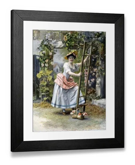 Framed Print : Le Theatre, 1900s, France Framed Print : Le Theatre, 1900s, France