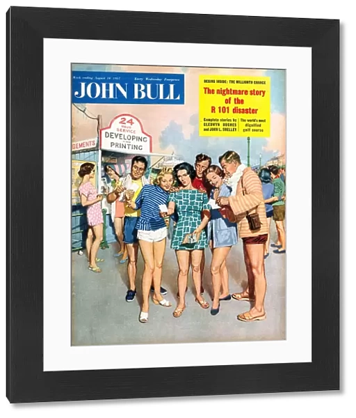 John Bull 1950s UK holidays seaside photographs snaps memories magazines beaches
