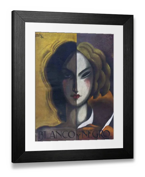 Framed Print : Blanco y Negro 1930 1930s Spain portraits cc Framed Print : Blanco y Negro 1930 1930s Spain portraits cc