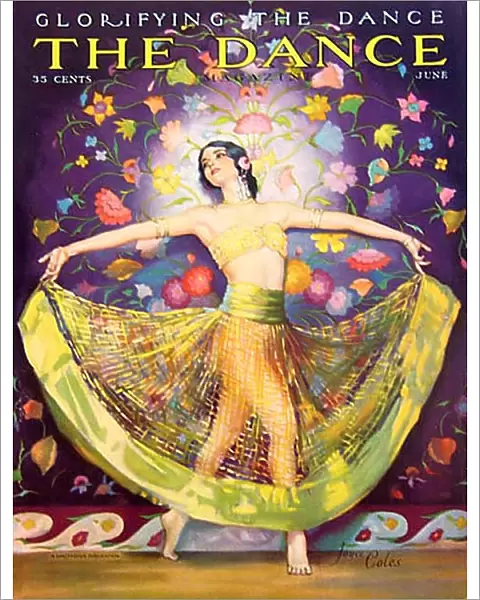 The Dance 1928 1920s USA Joyce Coles magazines womens celebrity famous maws