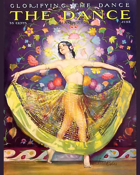 The Dance 1928 1920s USA Joyce Coles magazines womens celebrity famous maws