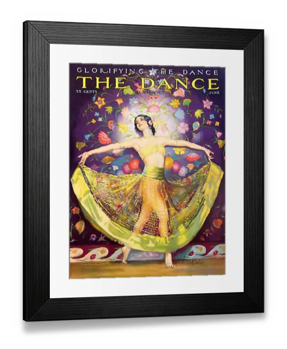 Framed Print : The Dance 1928 1920s USA Joyce Coles magazines womens celebrity famous maws Framed Print : The Dance 1928 1920s USA Joyce Coles magazines womens celebrity famous maws