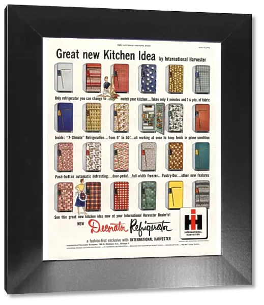 1953 1950s USA fridges international harvester appliances refridgerators refrigerators