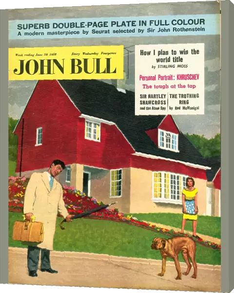 John Bull 1950s UK suburbia dogs magazines pets