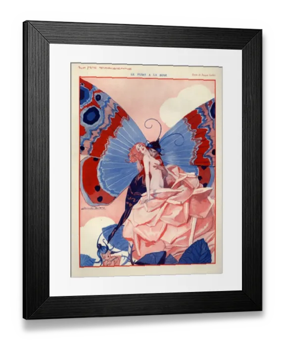 Framed Print : 1920s, France, La Vie Parisienne, Magazine Plate Framed Print : 1920s, France, La Vie Parisienne, Magazine Plate