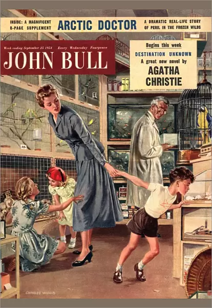 John Bull 1950s UK pet shops pets magazines