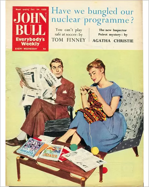 John Bull 1959 1950s UK husbands and wives magazines