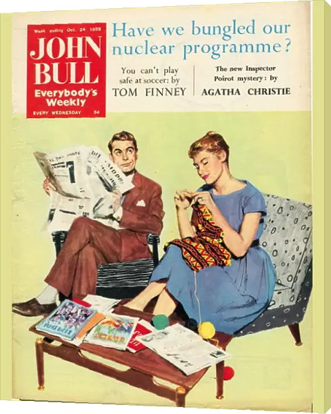 John Bull 1959 1950s UK husbands and wives magazines