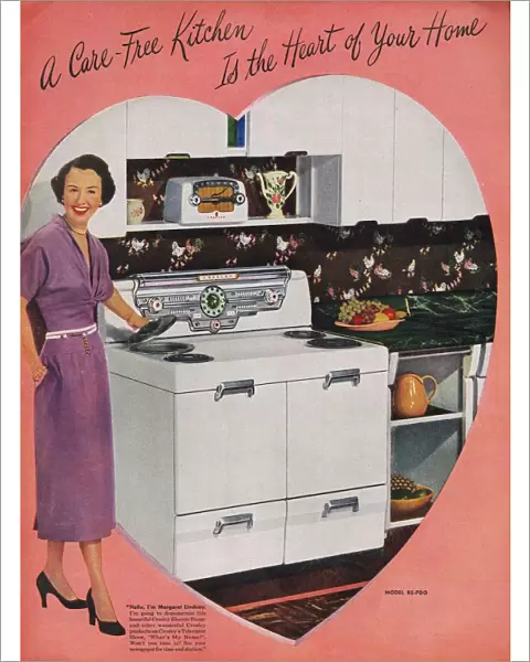 Crosleys 1950s UK cookers kitchens housewife housewives